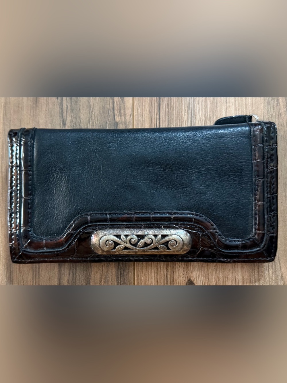 Brighton black leather wallet